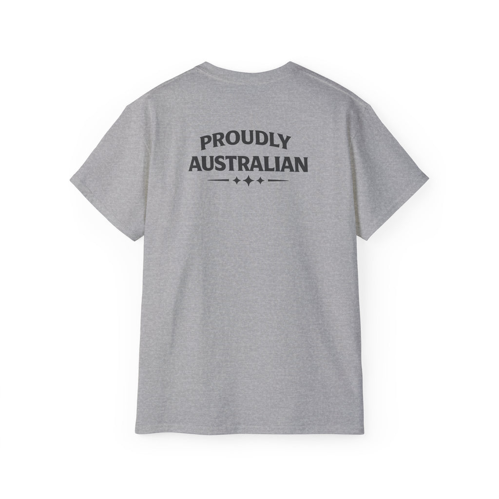 Proudly Australian – Black Edition Heavy Tee