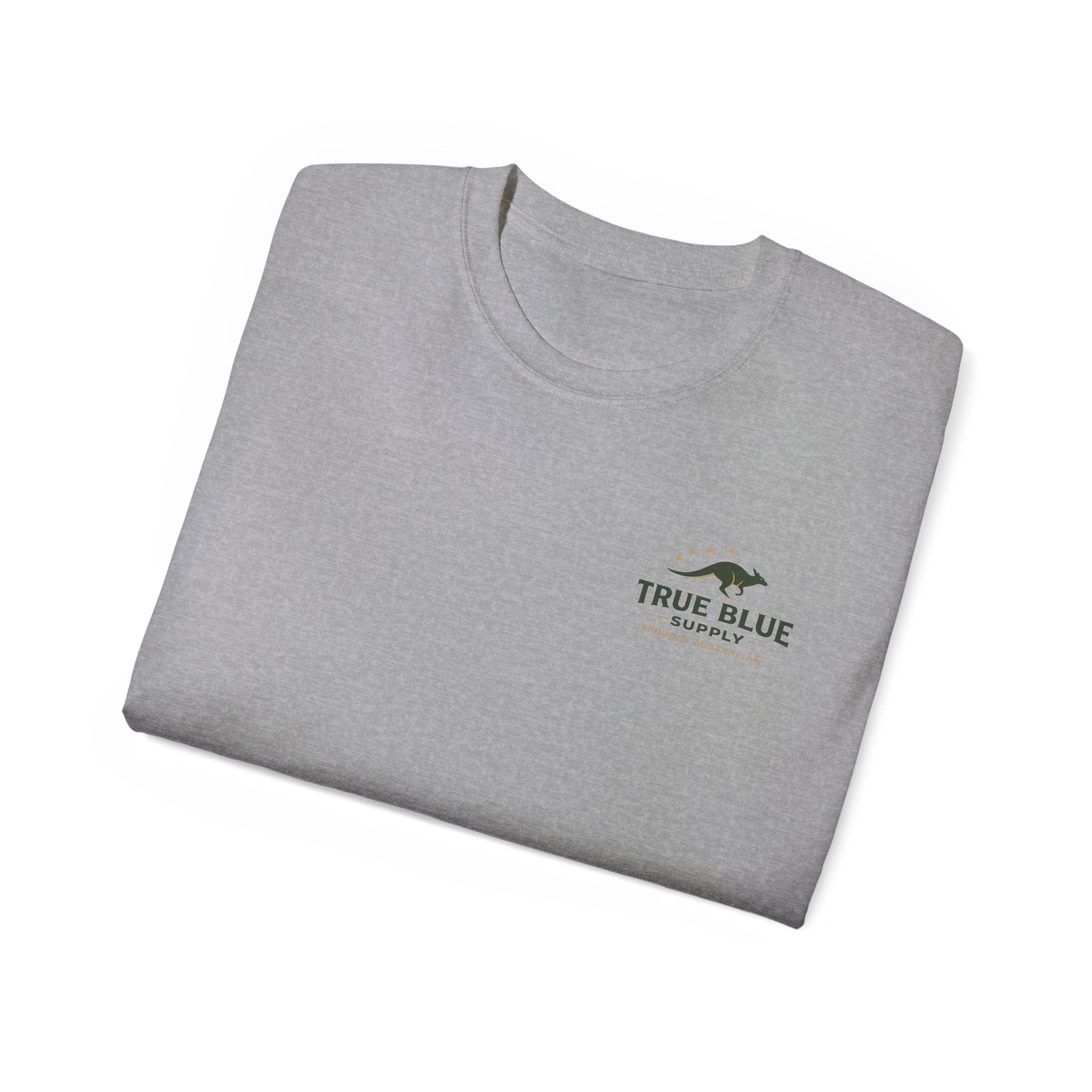 This Is Home Heavy Tee – Green & Gold Edition