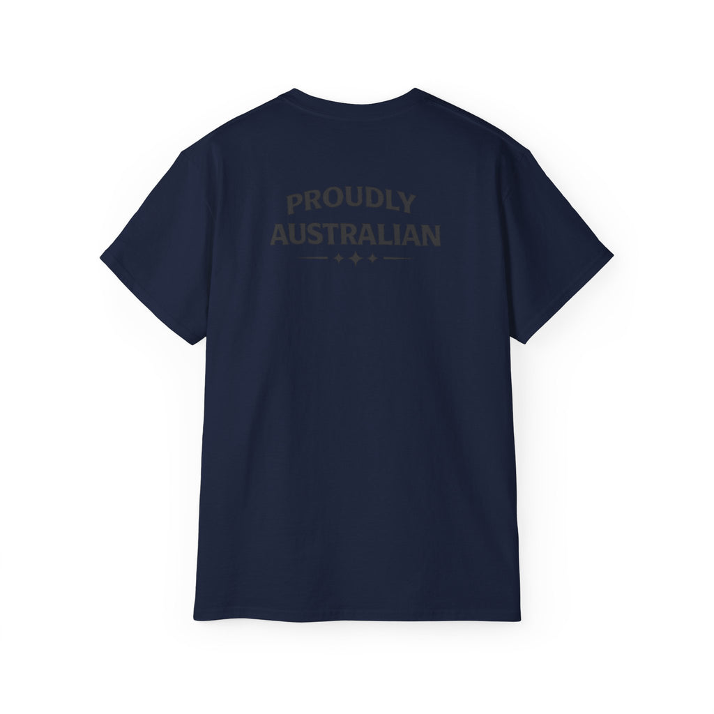 Proudly Australian – Black Edition Heavy Tee