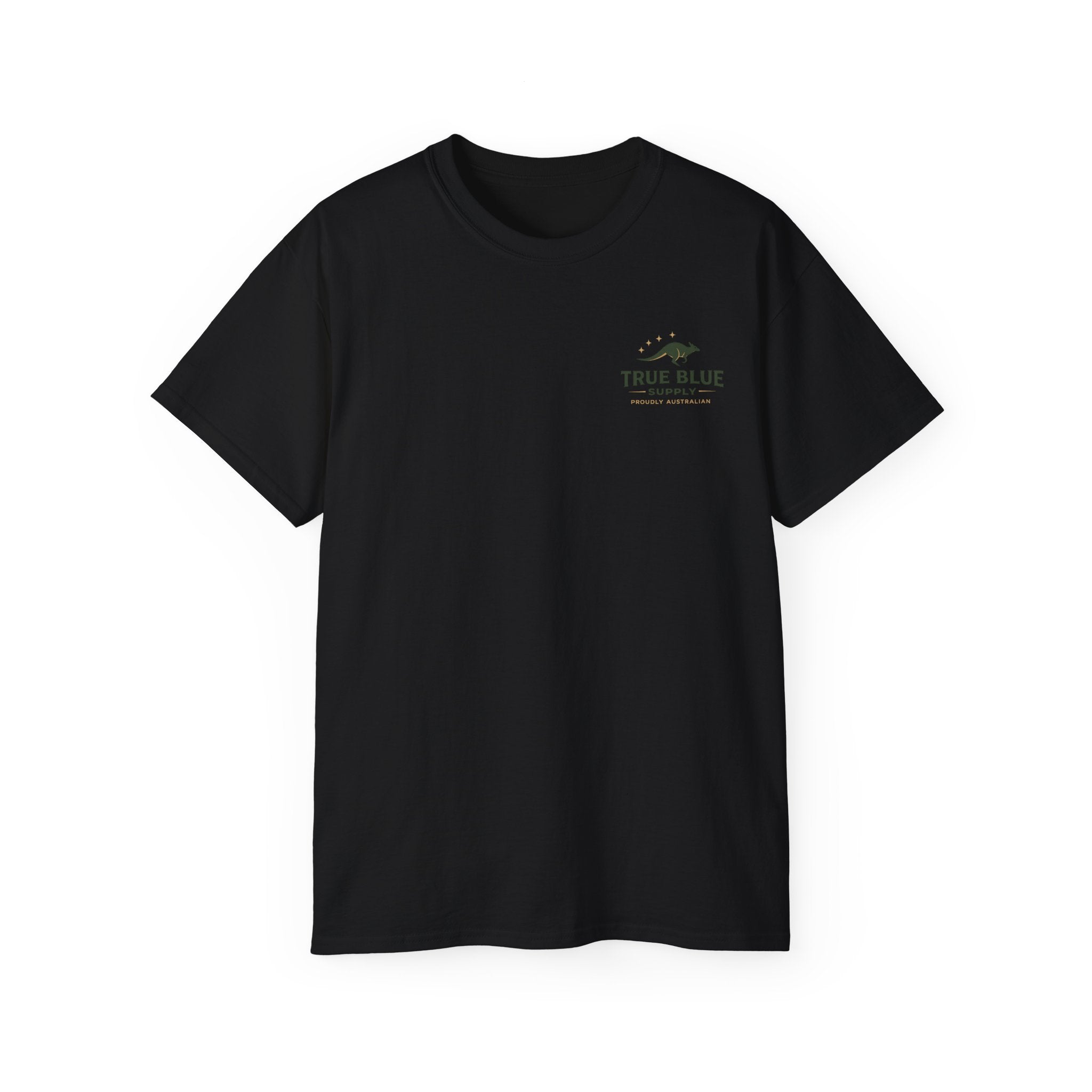 This Is Home Heavy Tee – Green & Gold Edition