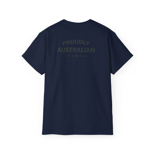 Proudly Australian – Green & Gold Heavy Tee
