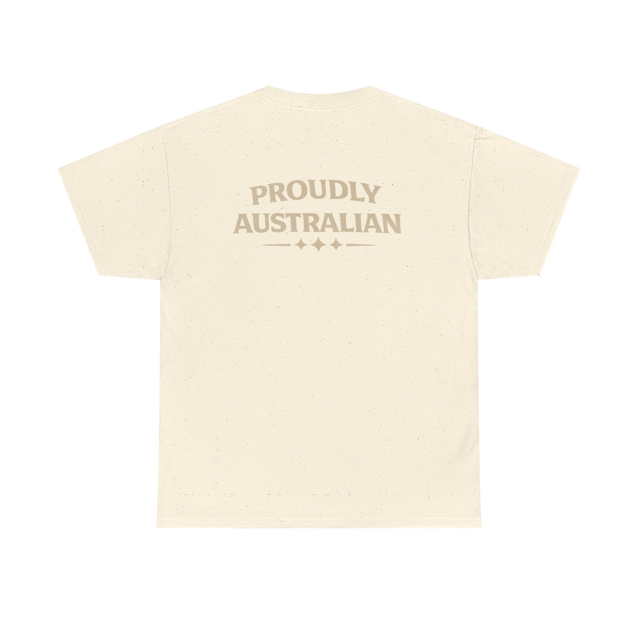 Proudly Australian Classic Tee – Sandy Taupe Edition