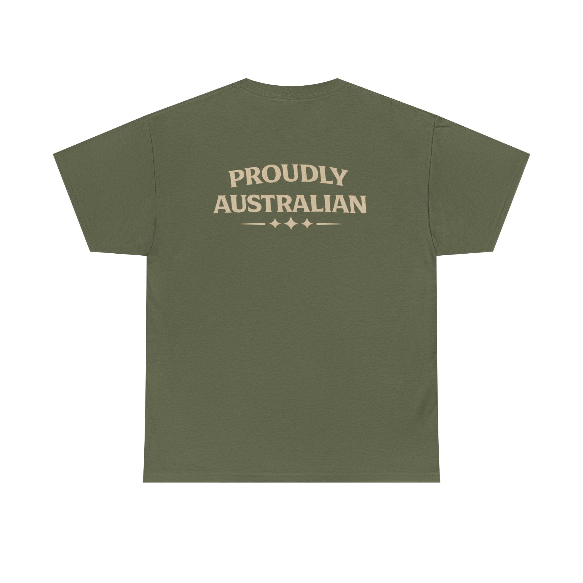 Proudly Australian Classic Tee – Sandy Taupe Edition