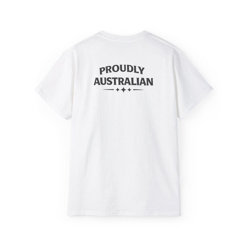 Proudly Australian – Black Edition Heavy Tee