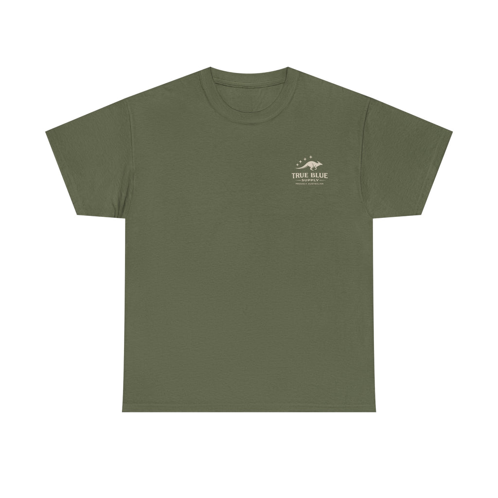 Proudly Australian Classic Tee – Sandy Taupe Edition