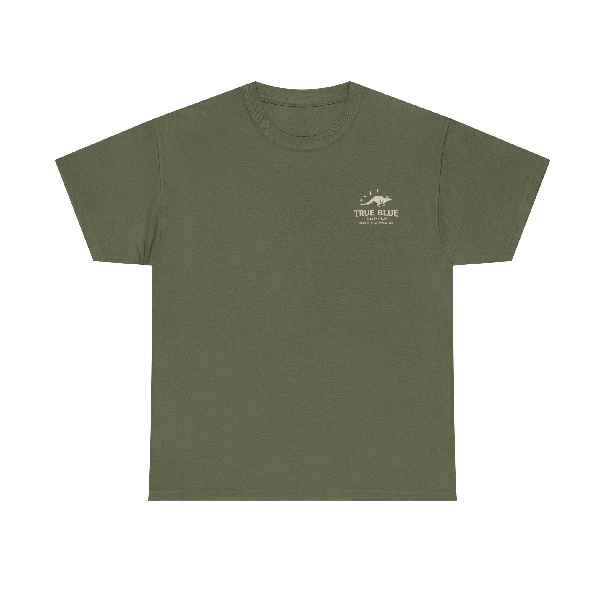 Proudly Australian Classic Tee – Sandy Taupe Edition